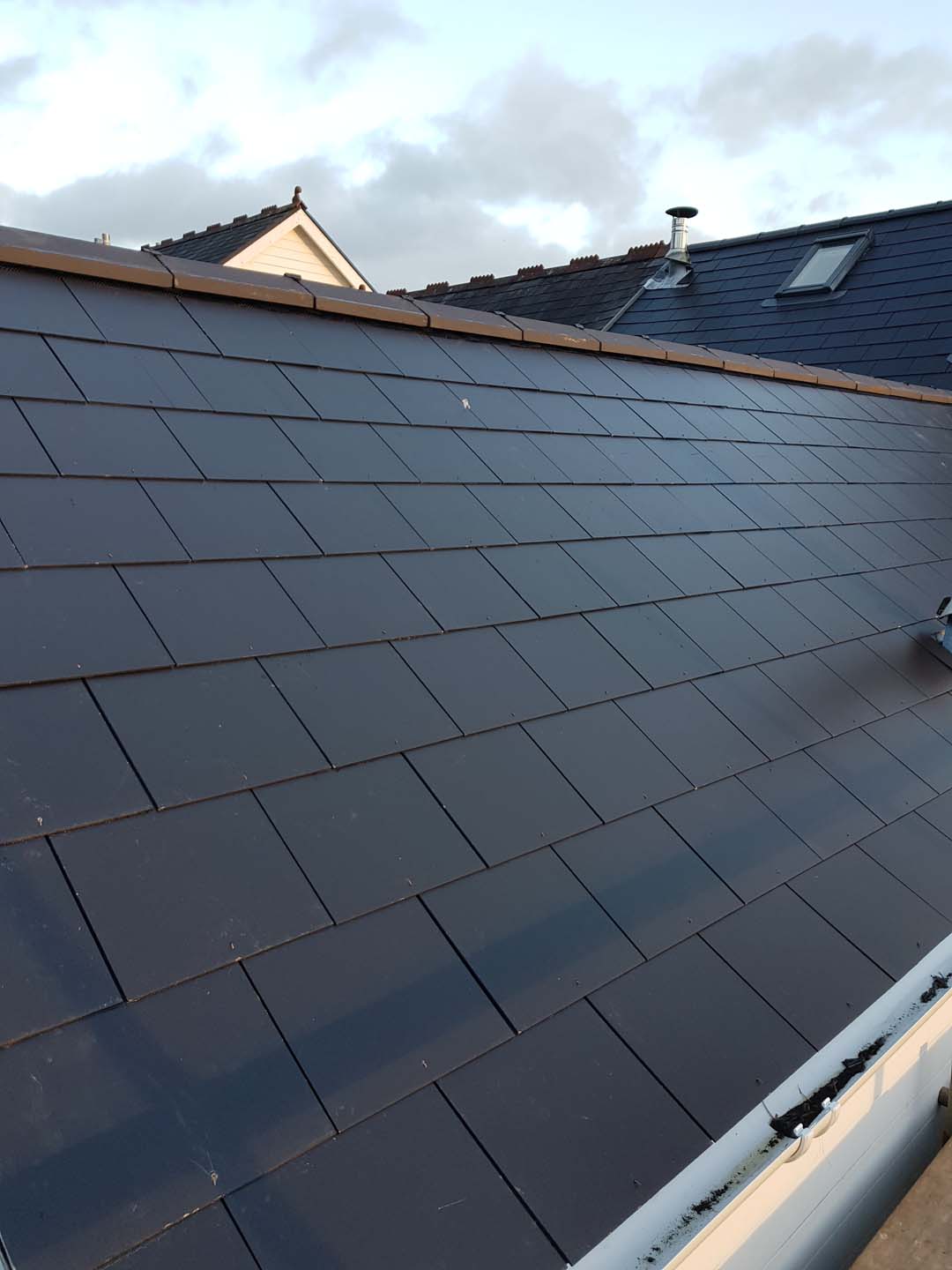 Slate and tile roofing carried out by K Williams Roofing